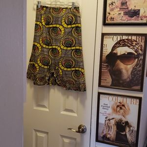 Multi pattern skirt